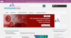 Desktop Screenshot of immunostep.com